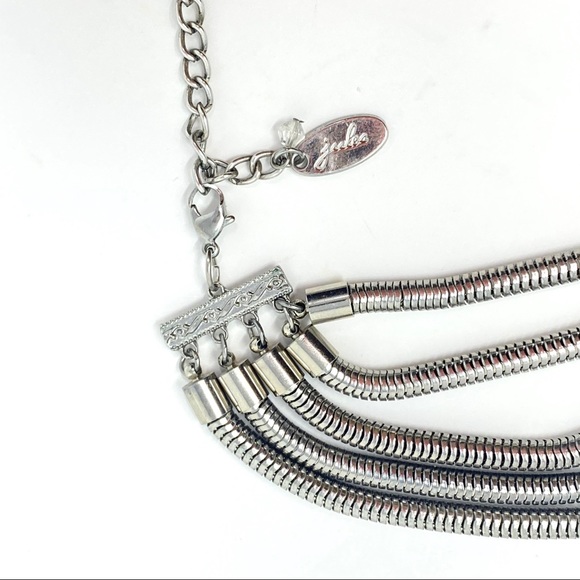 Jules Multi-Color Multi-Strand Statement Necklace - Picture 3 of 6